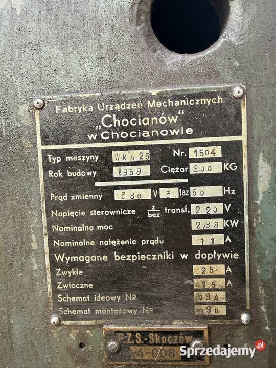 Wiertarka kolumnowa WKA 25 Dom i Ogród śląskie Puńców