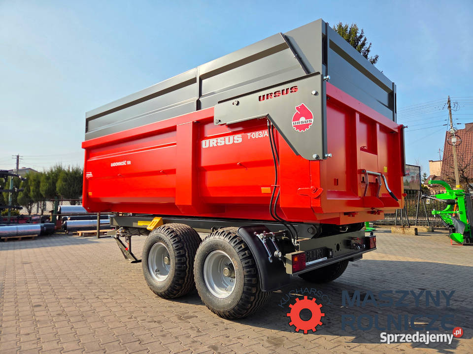 Przyczepa Ursus T083A Tandem 10T Klapa Strzegowo