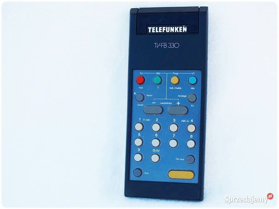 Pilot TELEFUNKEN TVFB330 do starszych Piloty Żary sprzedam