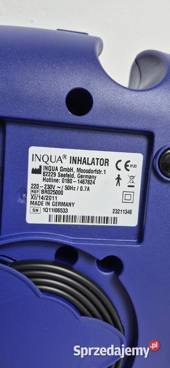 Profesjonalny Inhalator Nebulizator INQUA