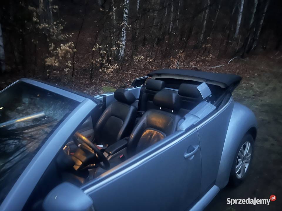 Vw Beetle cabrio 19 Tdi Klima czarny 200000km Karpacz