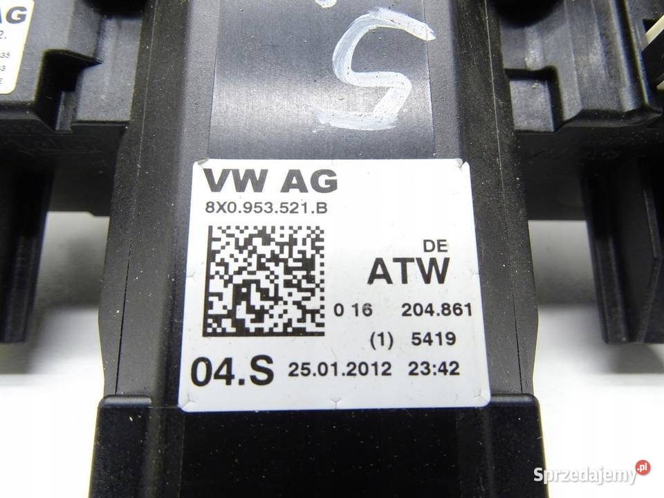 PRZEŁĄCZNIK ZESPOLONY MANETKI 8X0953521B AUDI Q3 małopolskie sprzedam