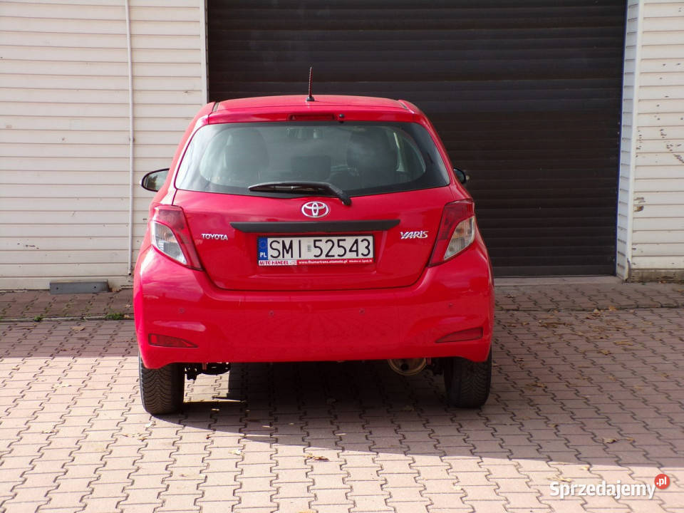 Toyota Yaris Klimatyzacja Gwarancja 10 70 2014R czujnik parkowania Mikołów