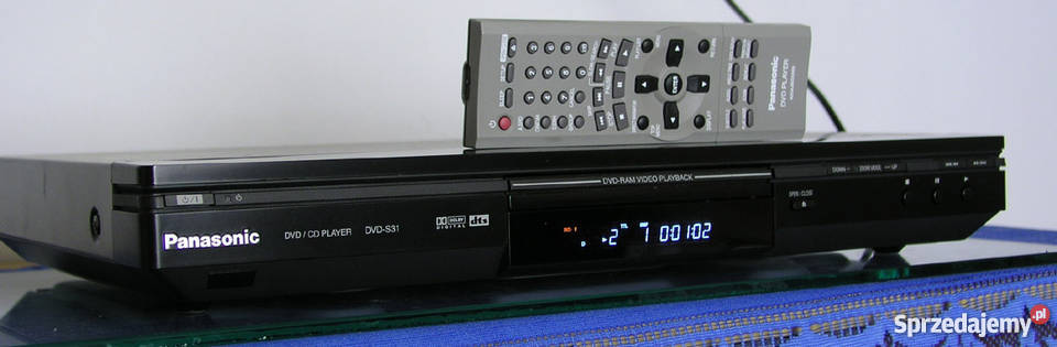 Odtwarzacz DVD Panasonic S31 DVD i Blu-ray mazowieckie Ostrołęka
