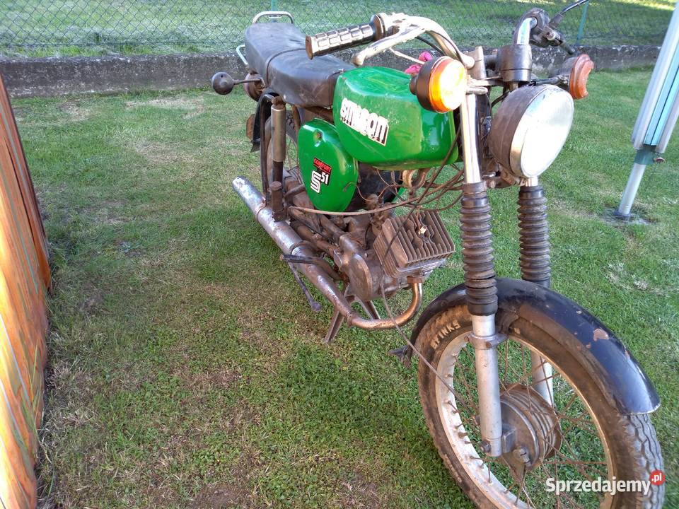 Simson s50 do remontu 1986r akryl