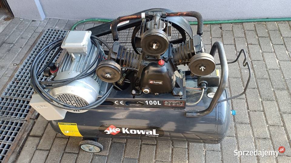 Kompresor sprężarka olejowa kowal 3065 silnik 3 Kostrzyn