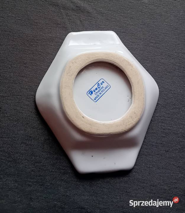 Popielniczka HenCer Chodzież dekor Złota Róża Koźminek