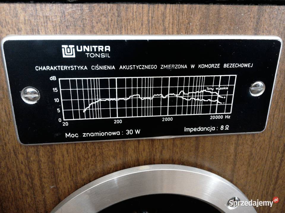 Unitra Tonsil ZG 8 ohm Świebodna