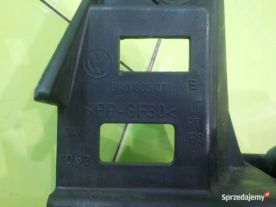 VW POLO V 6R 14 B 11r slizg pod lampe lewy przod Suków