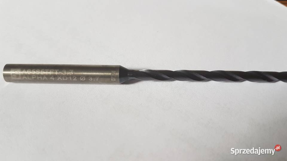 Wiertło Alpha 37mm 12xD z chłodzeniem Gliwice