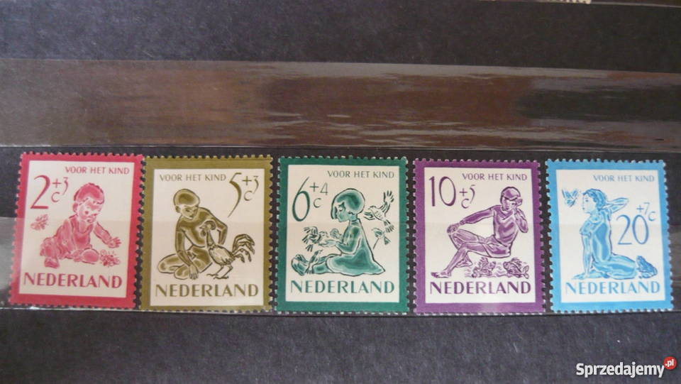 Znaczki Holandia