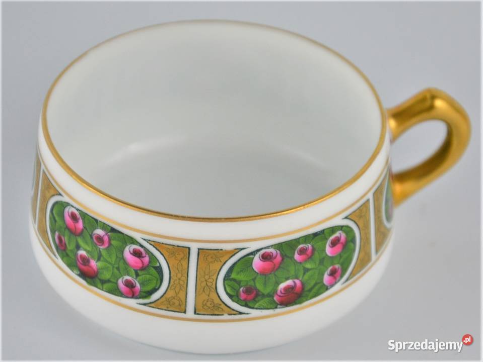 Secesyjna filiżanka mocca Lettin Baensch Warszawa sprzedam