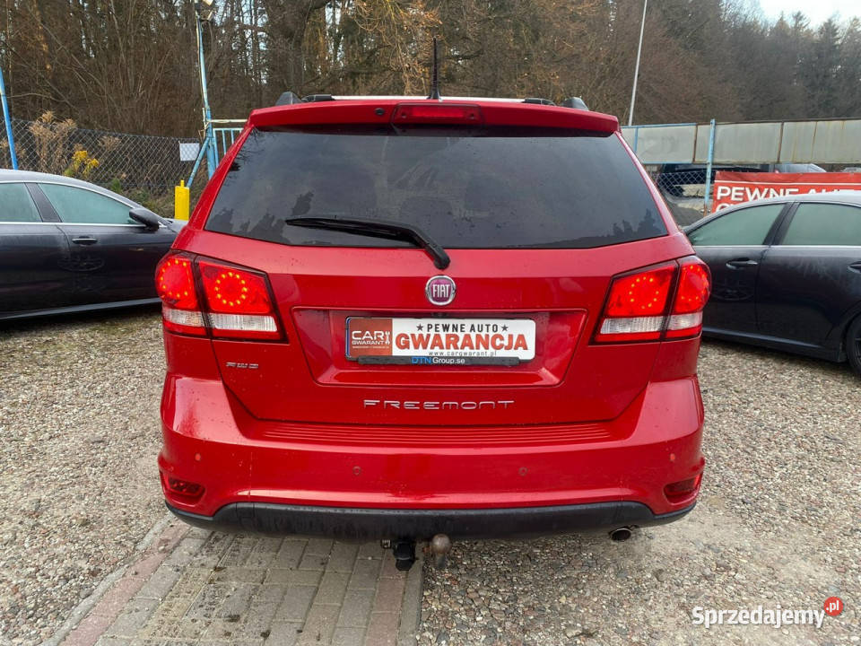 Fiat Freemont 20d 170 AWD 7 os DVD skóry Navi Rok produkcji 2014 Gdańsk