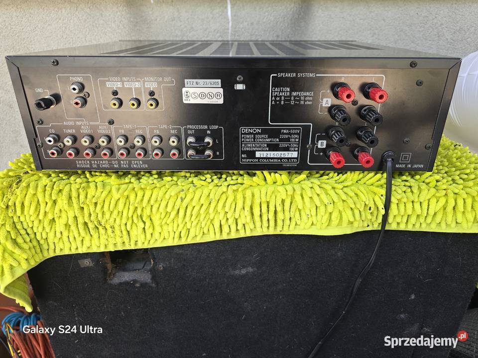 wzmacniacz denon pma500v stereo mocny klasyk Chełm Śląski