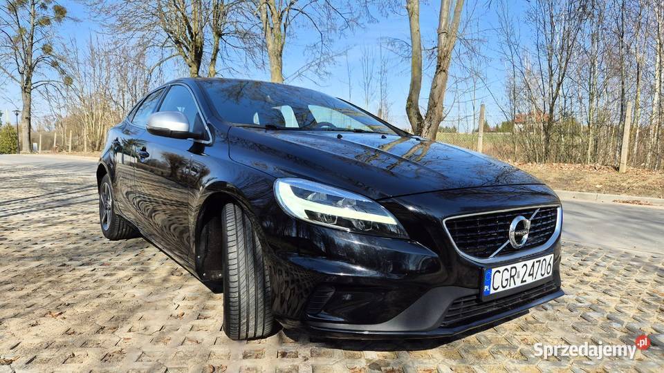 Sprzedam Volvo V40 RDesign D3 czarny Łasin