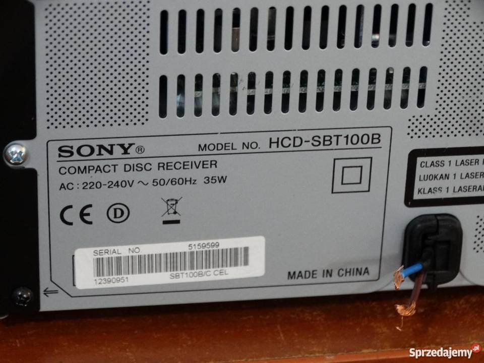 Amplituner z CD USB BT Sony HCD SBT100B WYSYŁKA podkarpackie sprzedam