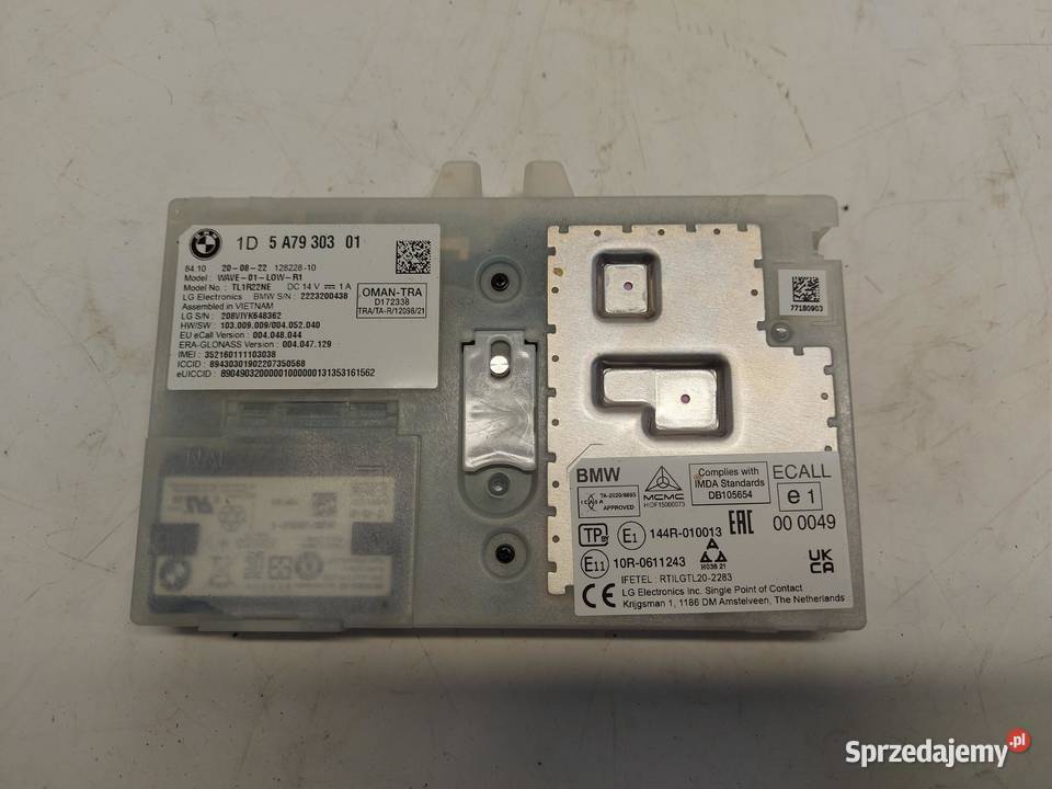 BMW U06 220d Moduł sterownik TELEMATIC 5A79303