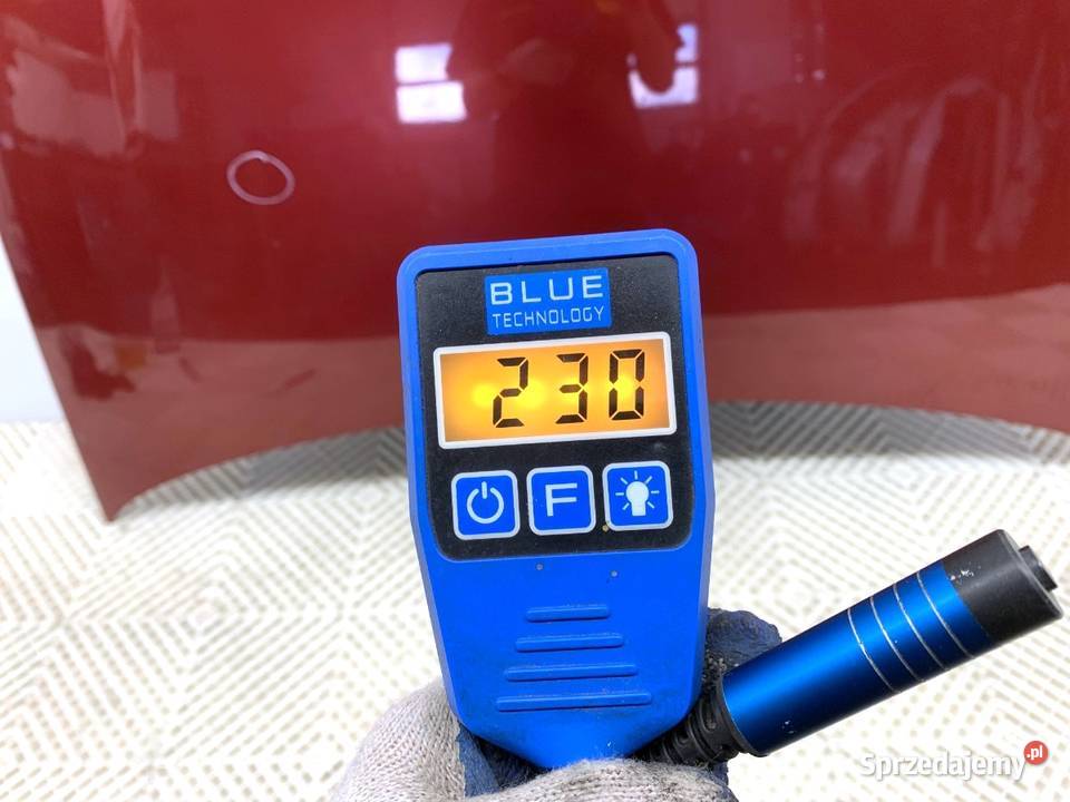 MASKA FIAT PANDA II Hatchback WIŚNIOWY POKRYWA