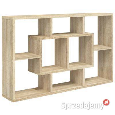 vidaXL Półka ścienna dąb sonoma 85x16x525 Warszawa