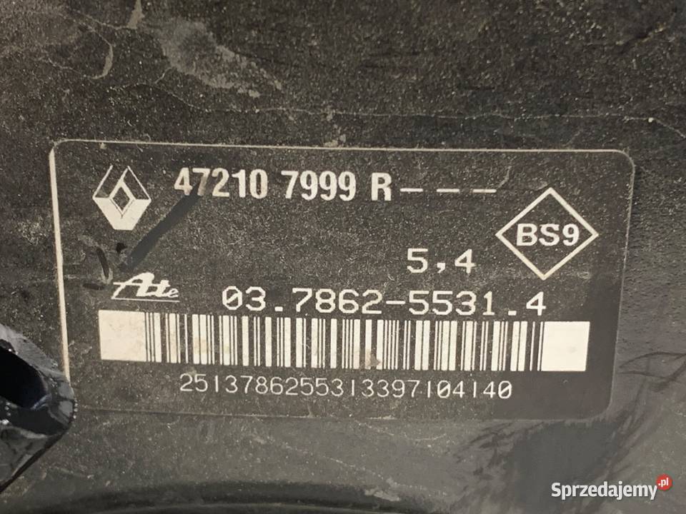 SERWO HAMULCOWE DACIA DUSTER 472107999R