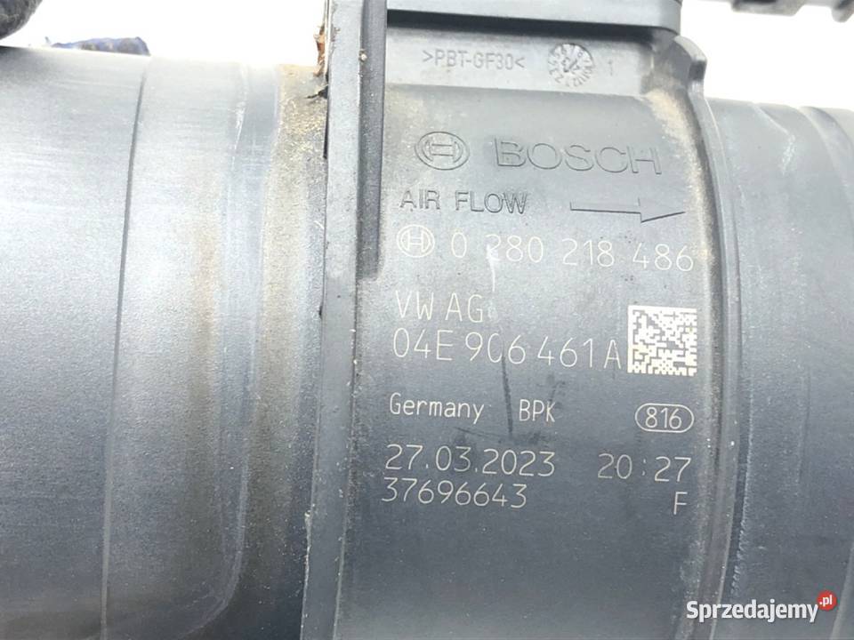 PRZEPŁYWOMIERZ VW TRANSPORTER T6 04E906461A 20 osobowe podkarpackie