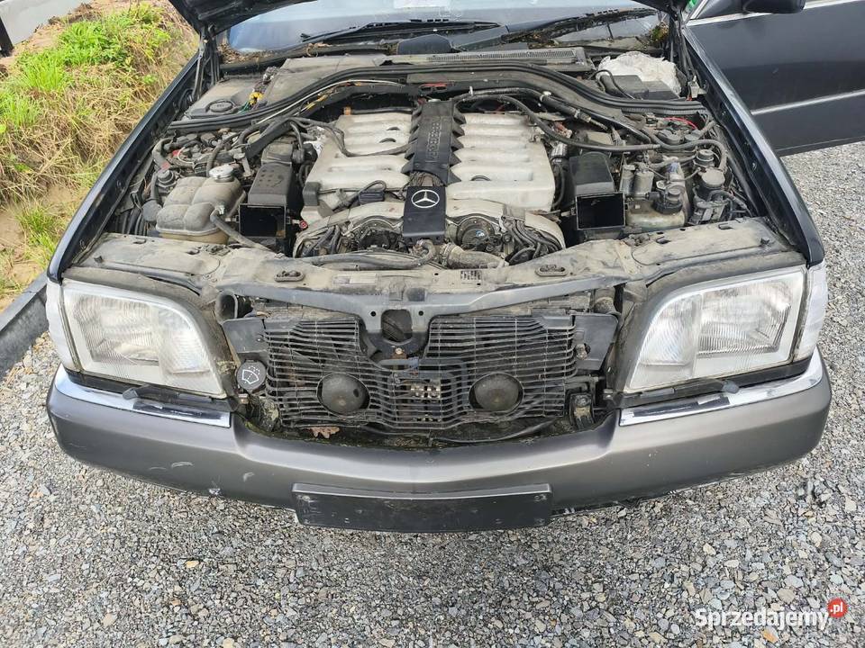 Mercedes w140 s600 v12 600 Motoryzacja Bolesławiec