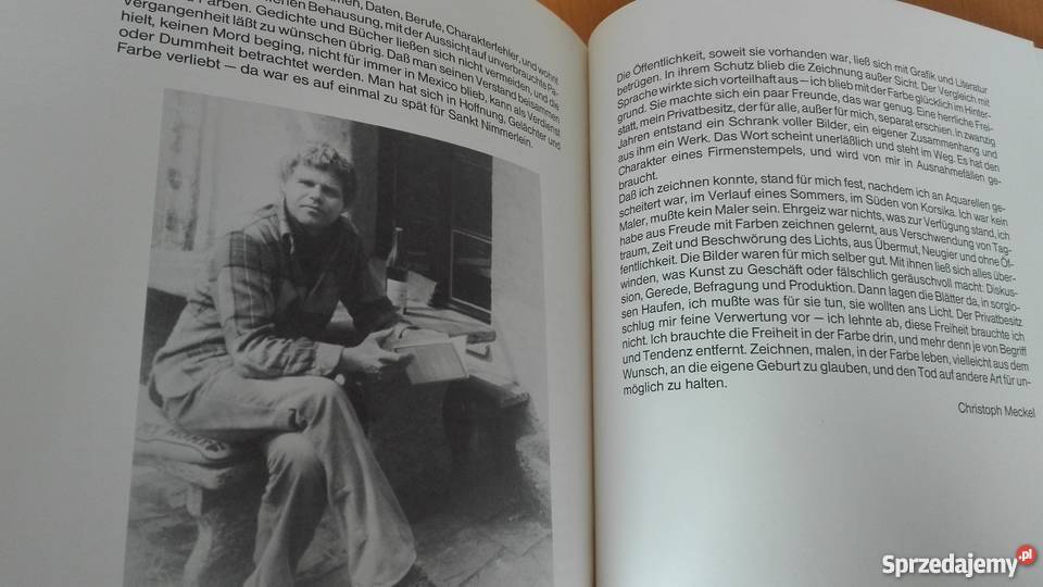 Christoph Meckel Zeichnungen und Bilder Gdańsk