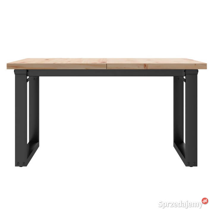 Stolik kawowy z czworokątnymi nogami 80x80x455 sprzedam
