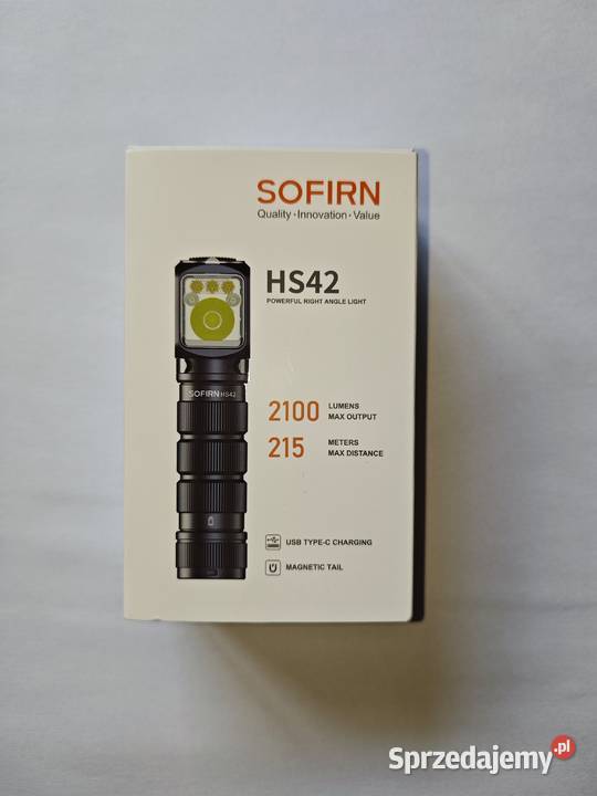 Sofirn HS42 Gwarancja Nowa latarka czołowa