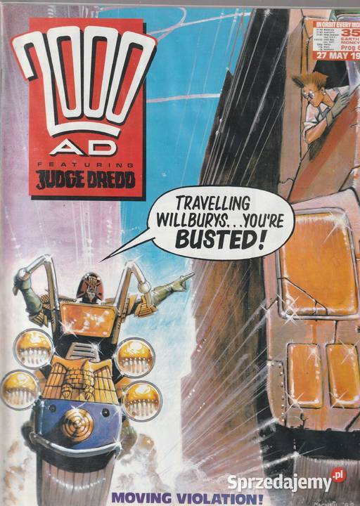 2000 AD 628 51989 angielski mazowieckie Pruszków