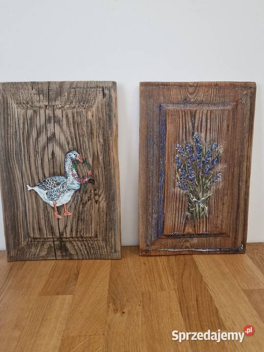 Gęś Lawenda stara zabytkowa okiennica mazowieckie sprzedam