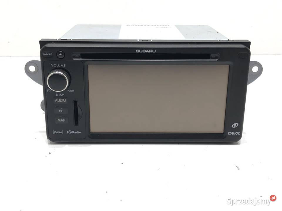 RADIO NAWIGACJA SUBARU BRZ 86271CA640 ODTWARZACZ