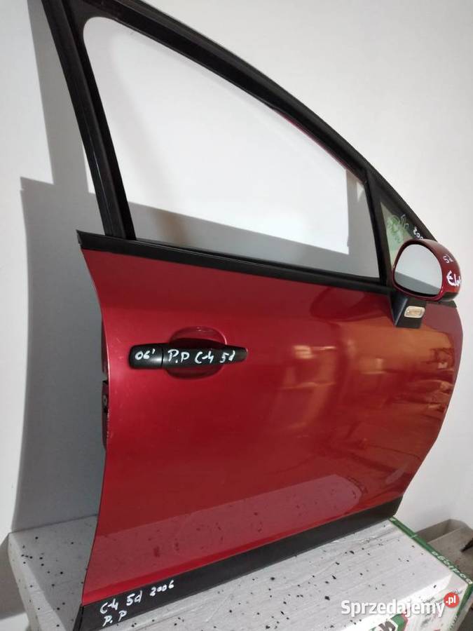 C4 DRZWI PRAWY PRZÓD CITROEN C4 5D ORYGINALNE dolnośląskie