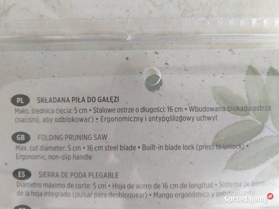 NOWA Piła do gałęzi składana 39 Wysyłam