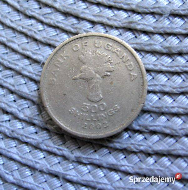 Uganda 500 Szylingów 2003r Kalisz