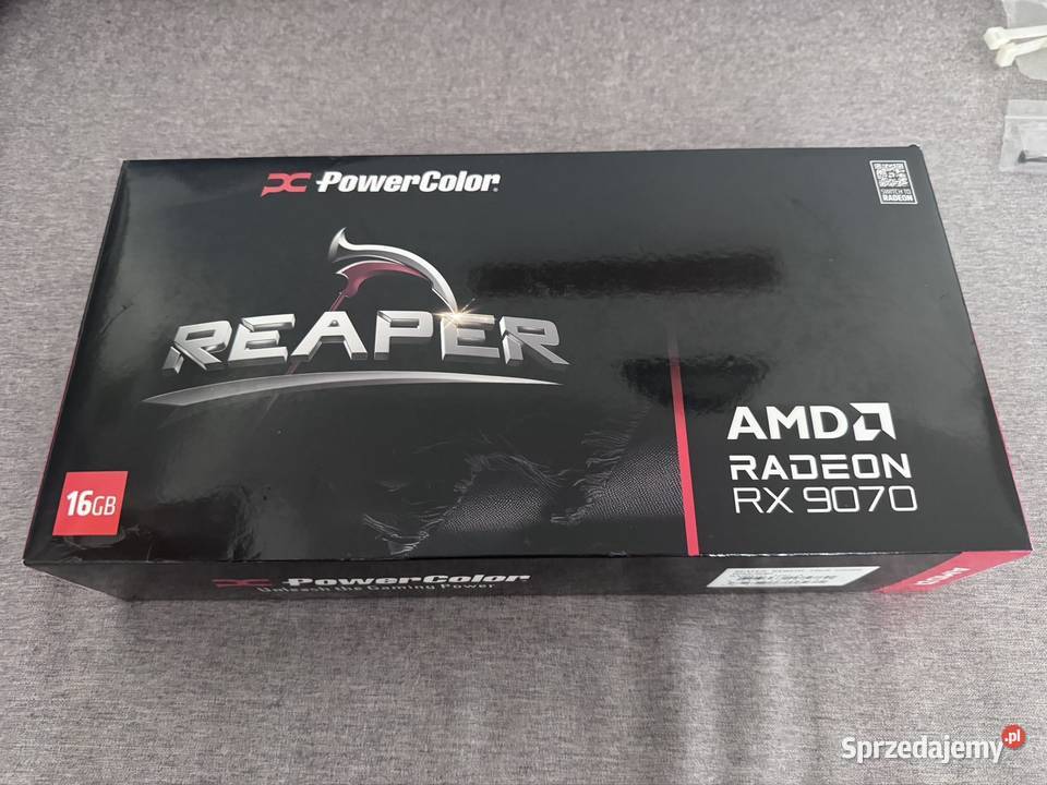 Karta GPU RX9070 Power Color Reaper 16GB Gdynia