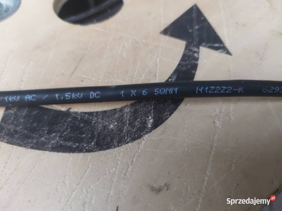 Przewód kabel fotowoltaiczny solarny 6mm 6mm2 Włocławek