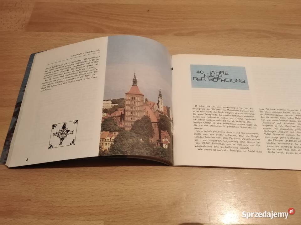 Przewodnik Album Olsztyn Ladt Ein 1980 Wałbrzych