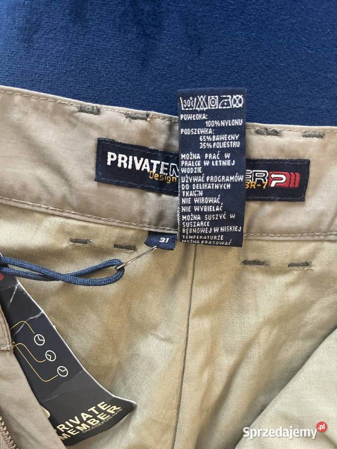Private Member spodnie trekingowe z podszewką