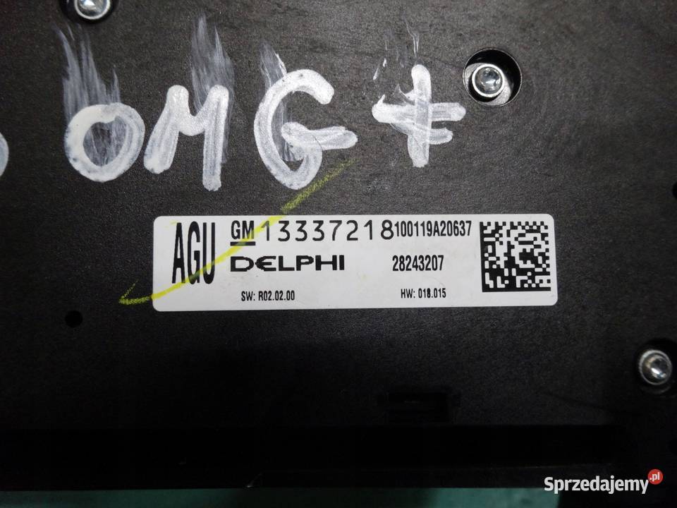 OPEL ASTRA J IV 10r panel radia 13337218 sprzedam