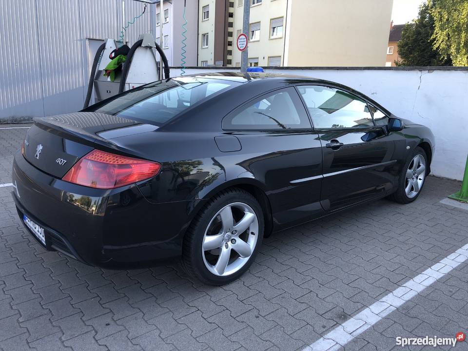 Peugeot 407 Coupe 30 V6 wersja platinium FULL benzyna 407 sprzedam
