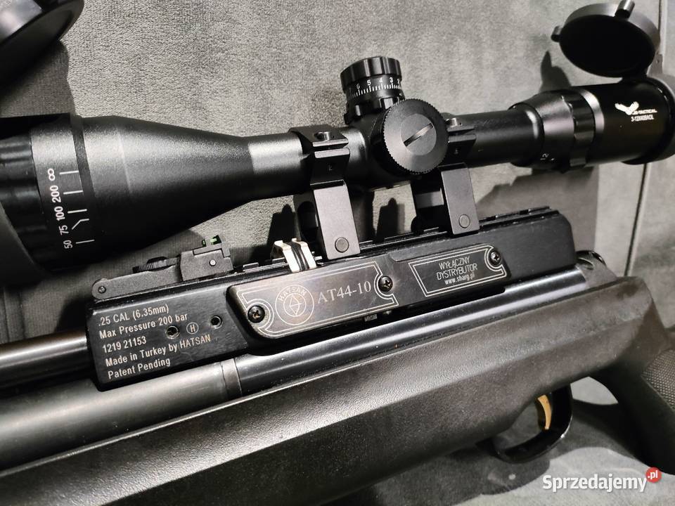 Wiatrówka PCP Hatsan 635 AT4410 tuningu Luneta Częstochowa