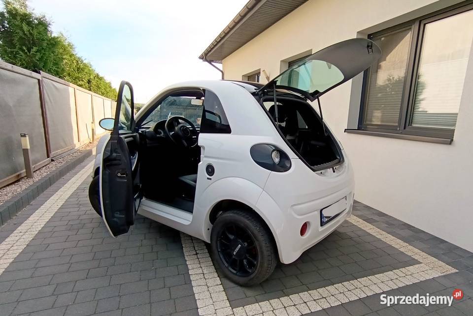 MICROCAR DUE Fire 2021r Biały Diesel Automat Microcar Rawa Mazowiecka
