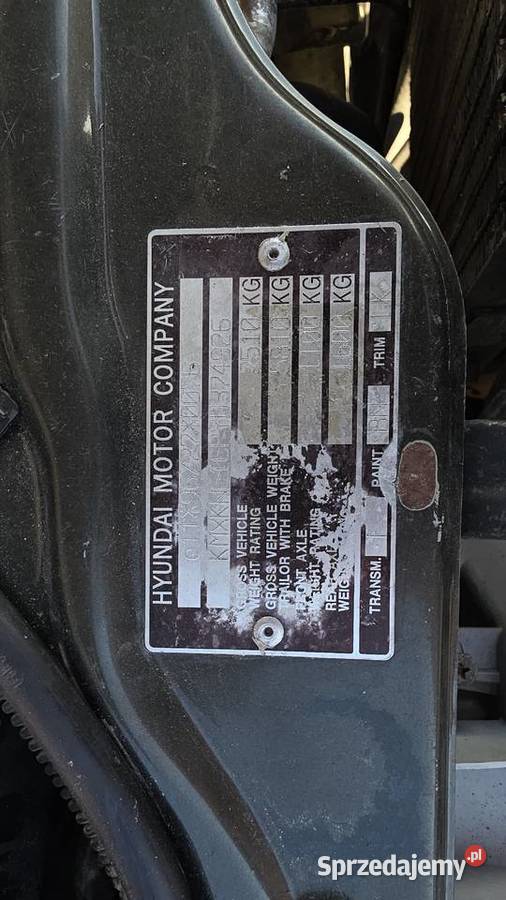 Hyundai Galloper solidna terenówka Rybna