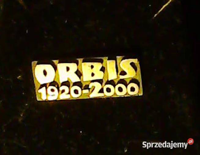 Znaczek pamiątkowy ORBIS 19202000 metalowy 20x8 małopolskie Kraków