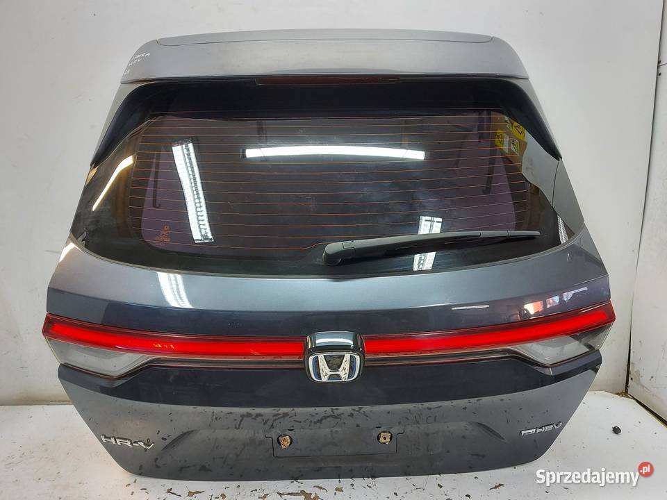 Honda HRV III eHEV 2022r KLAPA BAGAŹNIKA szary sprzedam