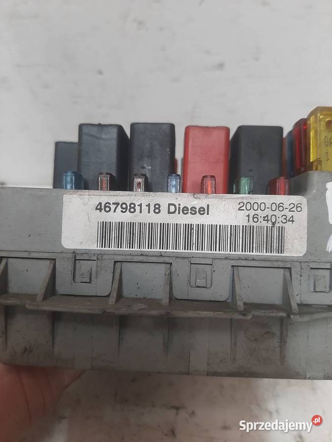Fiat Punto II 2 JTD skrzynka bezpieczników Ksawerów sprzedam