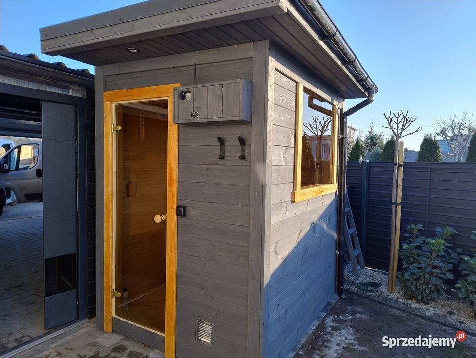 Sauna ogrodowa zewnętrzna Poznań