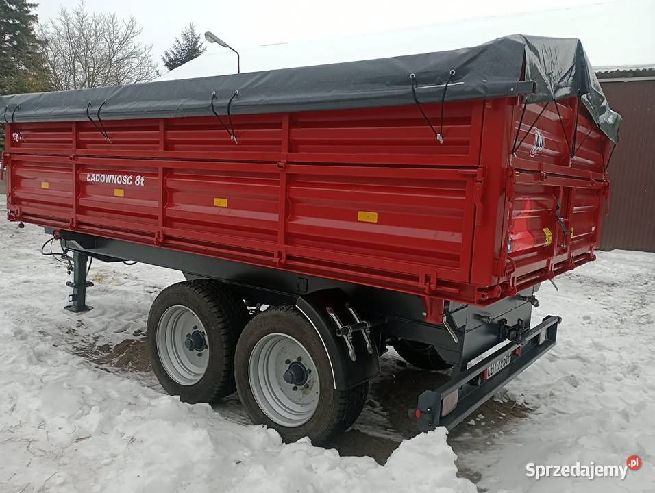 Tandem przyczepa nieuszkodzony Jabłonowo Pomorskie