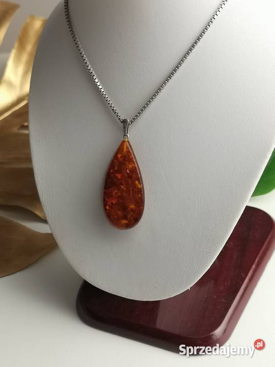 zawieszka bursztyn Toruń sprzedam